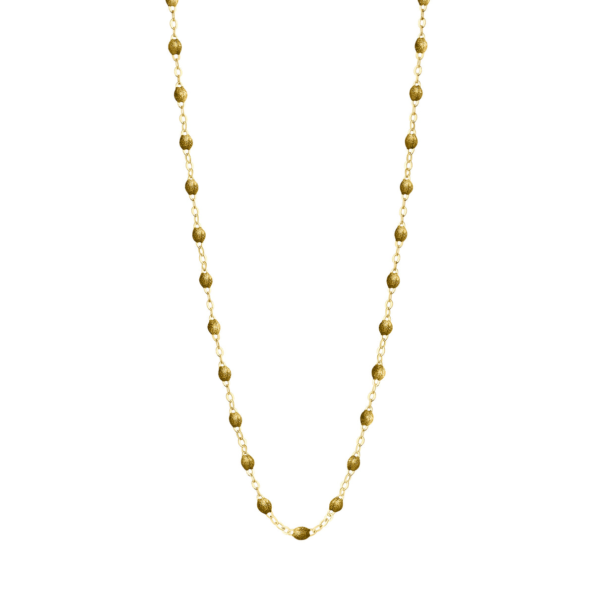 Classic Gigi Gold necklace, Yellow Gold, 19.7