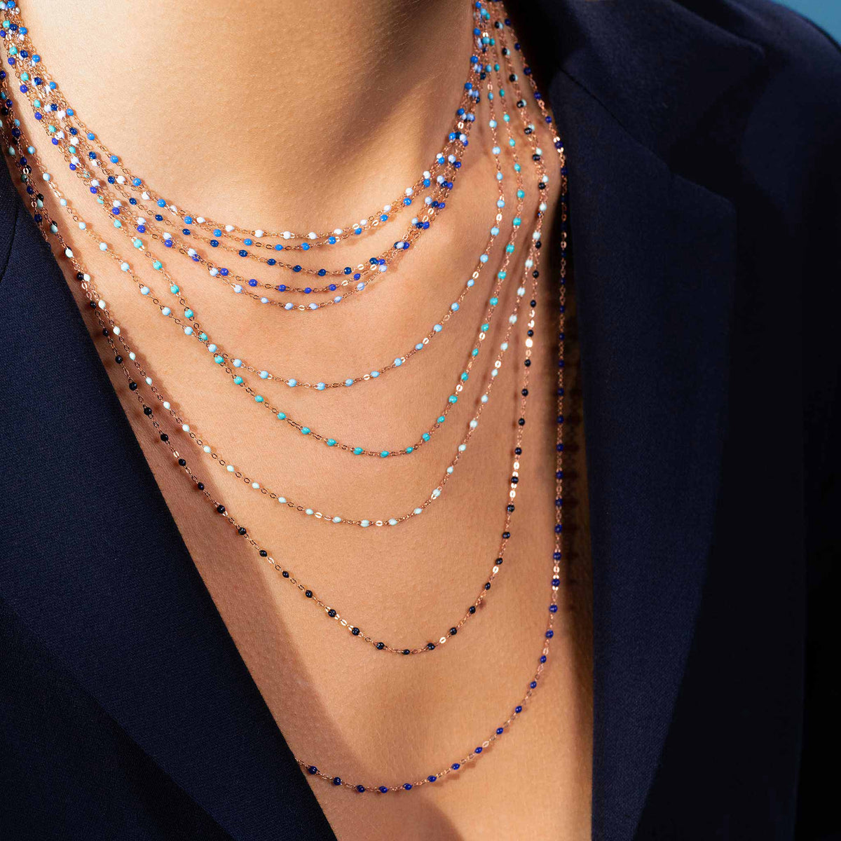 Classic Gigi Copper necklace, Rose Gold, 19.7 – Gigi Clozeau - Jewelry