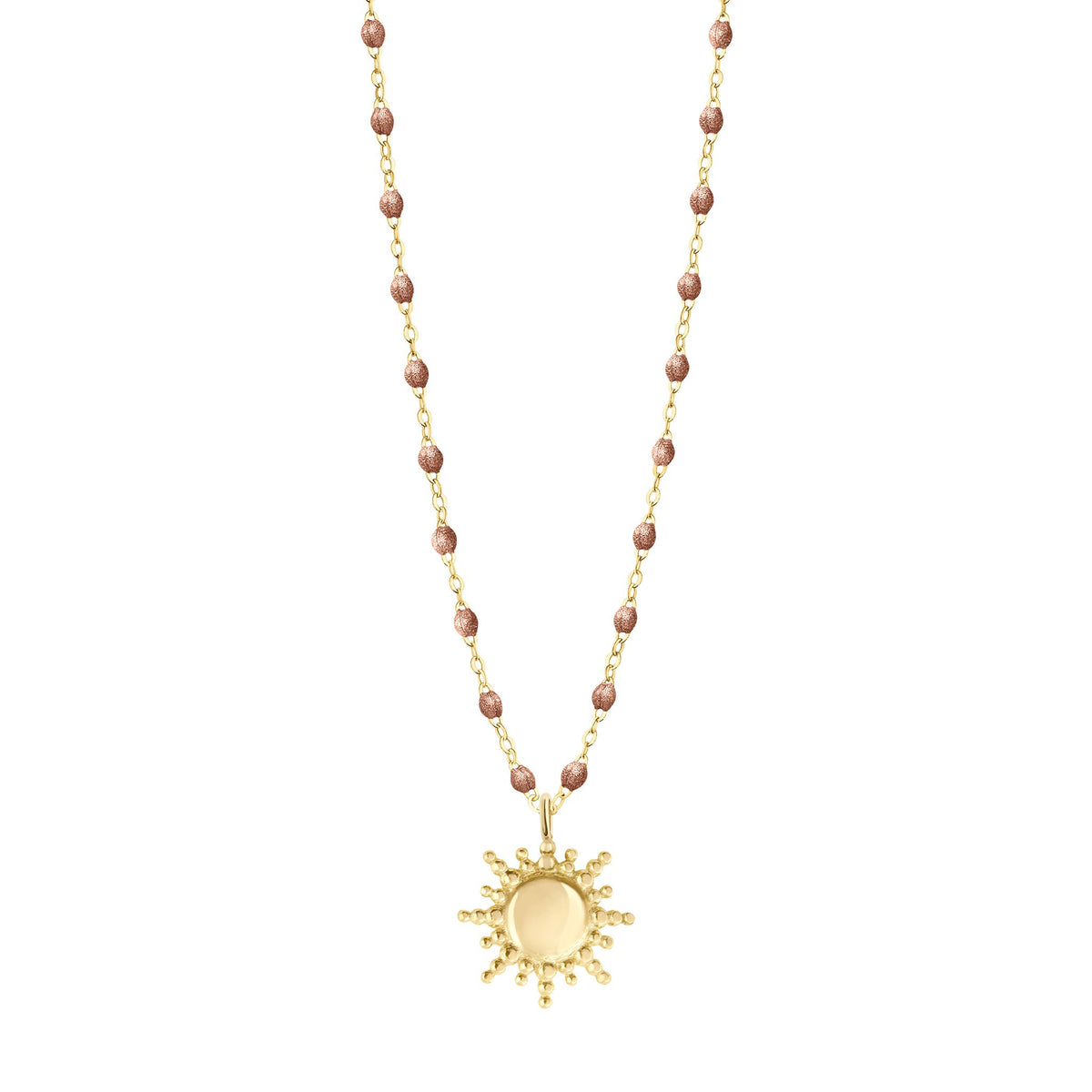Sun Pendant, Yellow Gold – Gigi Clozeau - Jewelry
