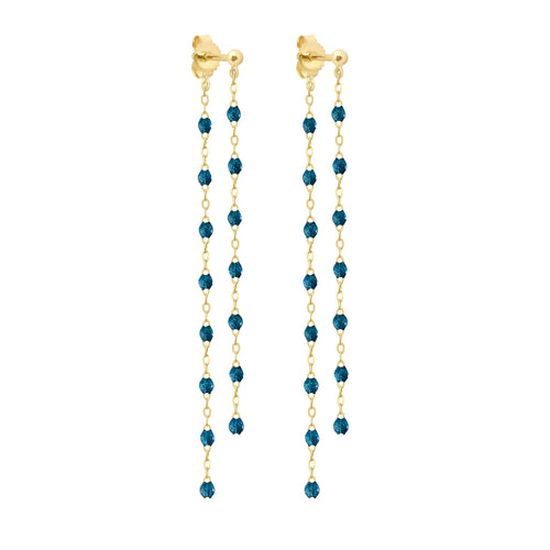 Gigi Clozeau - Classic Gigi dangling Jungle earrings, Yellow Gold