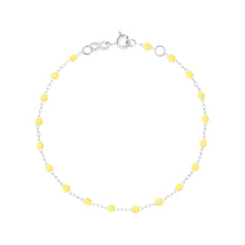 Gigi Clozeau - Classic Gigi Mimosa Anklet, White Gold, 9.4"