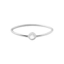 Gigi Clozeau - Dot Diamond Ring, White Gold, Size 5.25