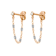 Gigi Clozeau - Gigi Supreme Diamond earrings, Silver, Rose Gold