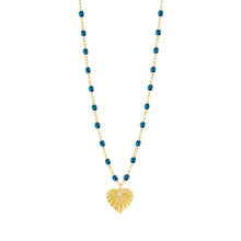 Gigi Clozeau - Heart Lumière Jungle Diamond Necklace, Yellow Gold, 16.5"