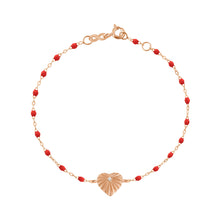 Gigi Clozeau - Heart Lumière Poppy Diamond Bracelet, Rose Gold, 6.7"