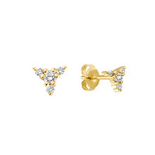 Gigi Clozeau - Kosmos Diamond Earrings, Yellow Gold