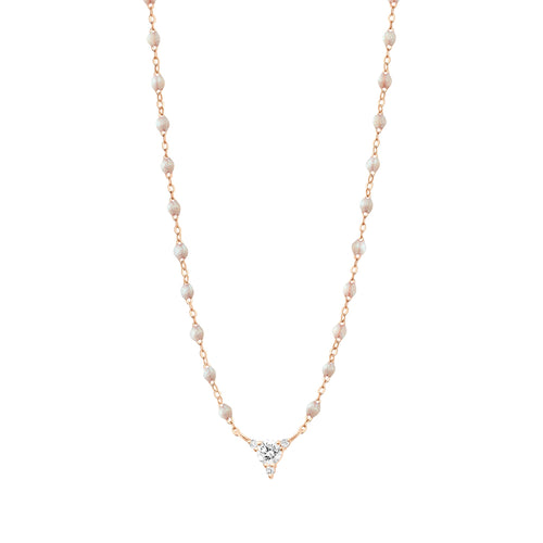 Gigi Clozeau - Kosmos Opal Necklace, Rose Gold, 16.5