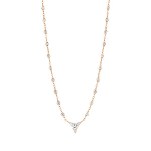 Gigi Clozeau - Kosmos Sparkle Necklace, Rose Gold, 16.5"