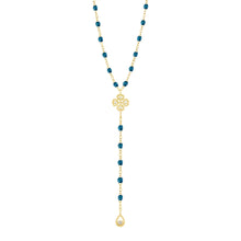 Gigi Clozeau - Lucky Classic Gigi Jungle diamond rosary, Yellow Gold, 17.7"