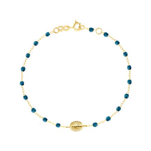 Gigi Clozeau - Madone Charm Classic Gigi Jungle bracelet, Yellow Gold, 6.7"