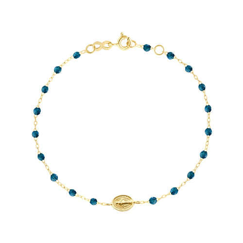 Gigi Clozeau - Madone Charm Classic Gigi Jungle bracelet, Yellow Gold, 6.7