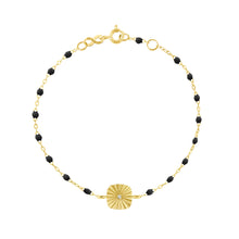 Gigi Clozeau - Miss Lumière Black Diamond Bracelet, Yellow Gold, 6.7"