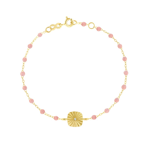 Gigi Clozeau - Miss Lumière Blush Diamond Bracelet, Yellow Gold, 6.7