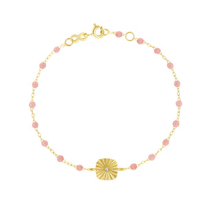 Gigi Clozeau - Miss Lumière Blush Diamond Bracelet, Yellow Gold, 6.7"