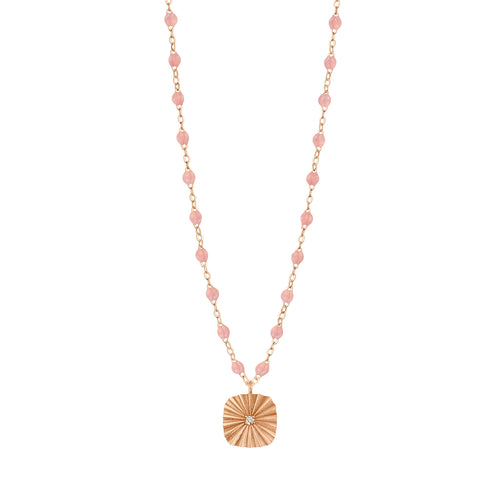 Gigi Clozeau - Miss Lumière Blush Diamond Necklace, Rose Gold, 16.5