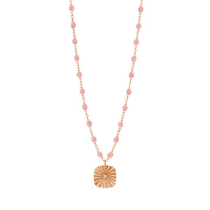 Gigi Clozeau - Miss Lumière Blush Diamond Necklace, Rose Gold, 16.5"