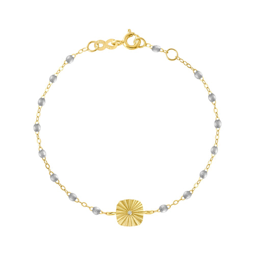 Gigi Clozeau - Miss Lumière Silver Diamond Bracelet, Yellow Gold, 6.7