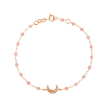 Gigi Clozeau - Moon Blush Diamond Bracelet, Rose Gold, 6.7"