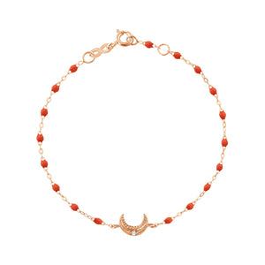 Gigi Clozeau - Moon Coral Diamond Bracelet, Rose Gold, 6.7"