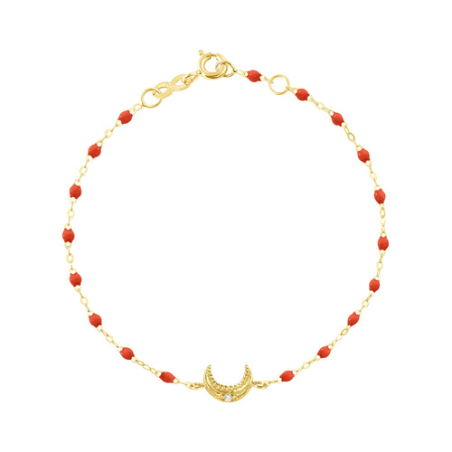 Gigi Clozeau - Moon Coral Diamond Bracelet, Yellow Gold, 6.7