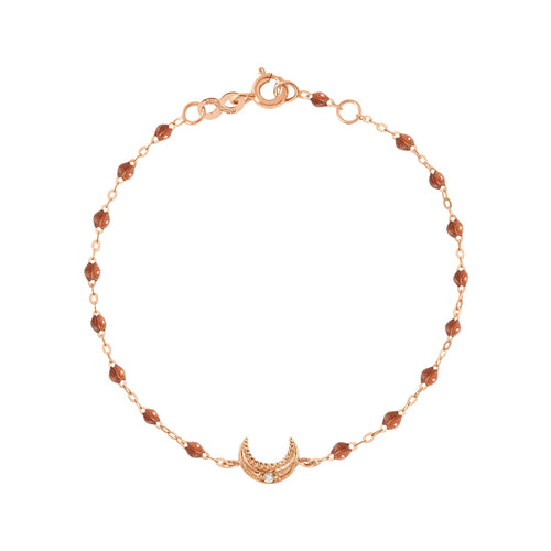 Gigi Clozeau - Moon Fauve Diamond Bracelet, Rose Gold, 6.7