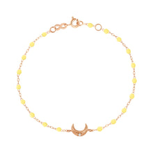 Gigi Clozeau - Moon Mimosa Diamond Bracelet, Rose Gold, 6.7"