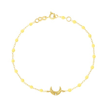 Gigi Clozeau - Moon Mimosa Diamond Bracelet, Yellow Gold, 6.7"