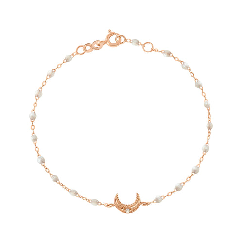 Gigi Clozeau - Moon Opal Diamond Bracelet, Rose Gold, 6.7