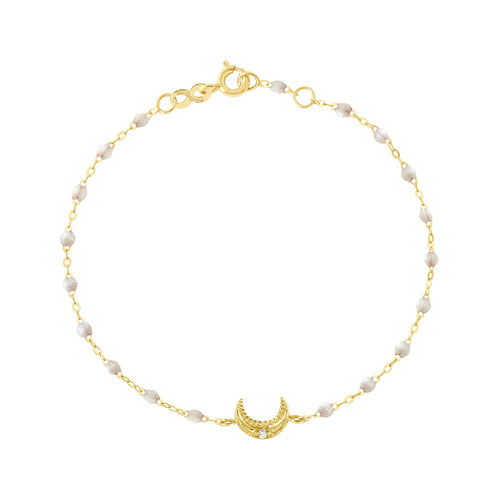 Gigi Clozeau - Moon Opal Diamond Bracelet, Yellow Gold, 6.7