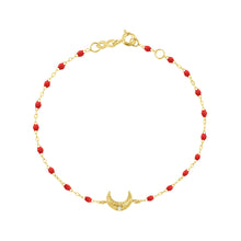 Gigi Clozeau - Moon Poppy Diamond Bracelet, Yellow Gold, 6.7"