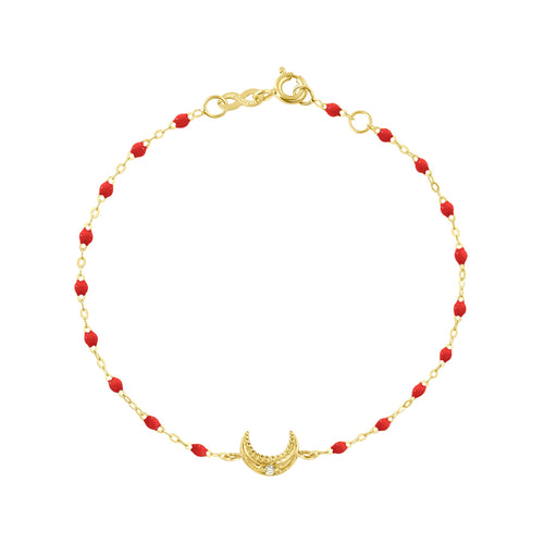 Gigi Clozeau - Moon Poppy Diamond Bracelet, Yellow Gold, 6.7