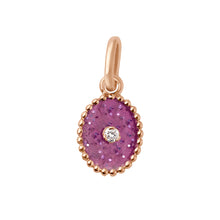 Gigi Clozeau - North Star Galaxy Resin Pendant, Rose Gold