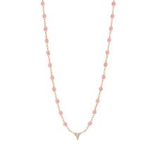 Gigi Clozeau - Petite Kosmos Blush necklace, Rose Gold, 16.5"