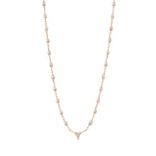 Gigi Clozeau - Petite Kosmos Opal necklace, Rose Gold, 16.5"