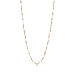 Gigi Clozeau - Petite Kosmos Opal necklace, Rose Gold, 16.5"