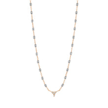 Gigi Clozeau - Petite Kosmos Silver necklace, Rose Gold, 16.5"