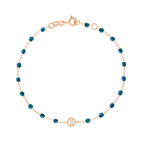 Gigi Clozeau - Puce Classic Gigi Jungle diamond bracelet, Rose Gold, 6.7