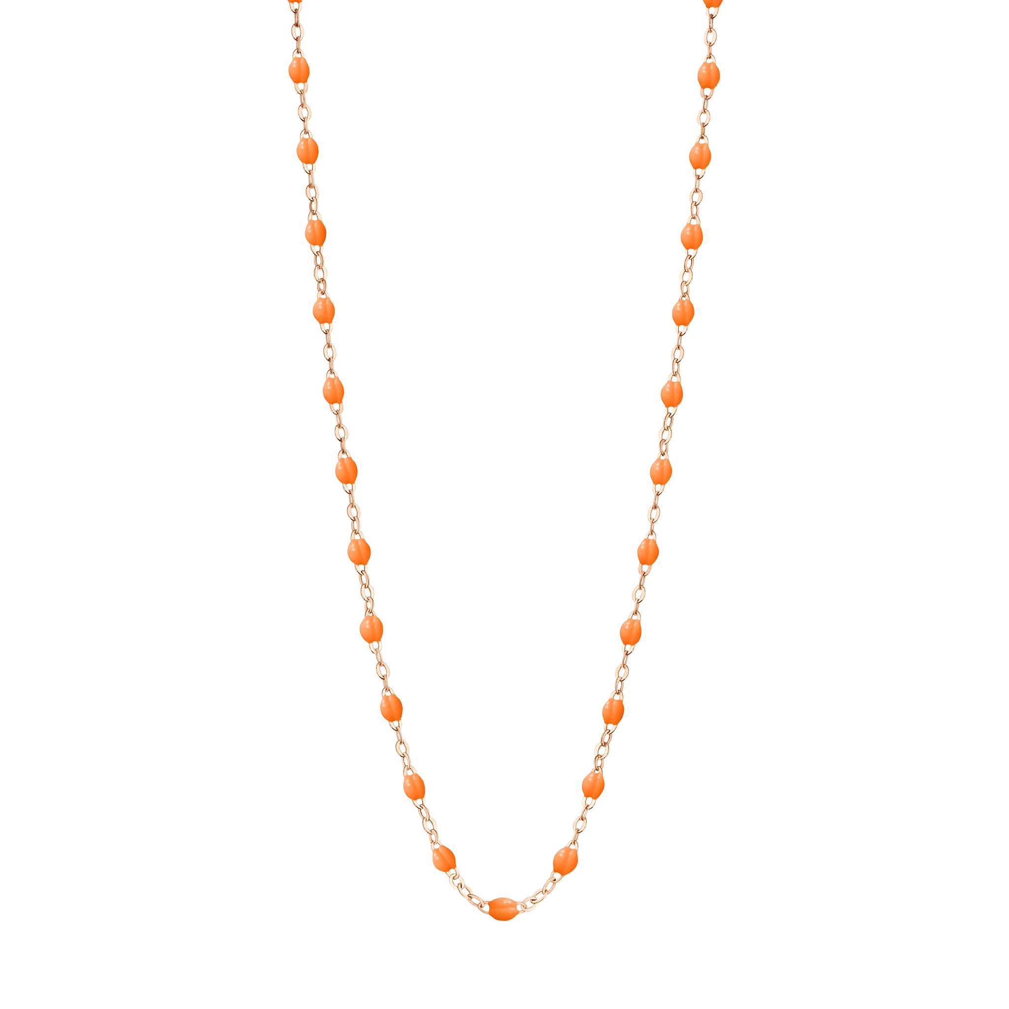 Gigi Clozeau - Classic Gigi Mandarine necklace, Rose Gold, 16.5"