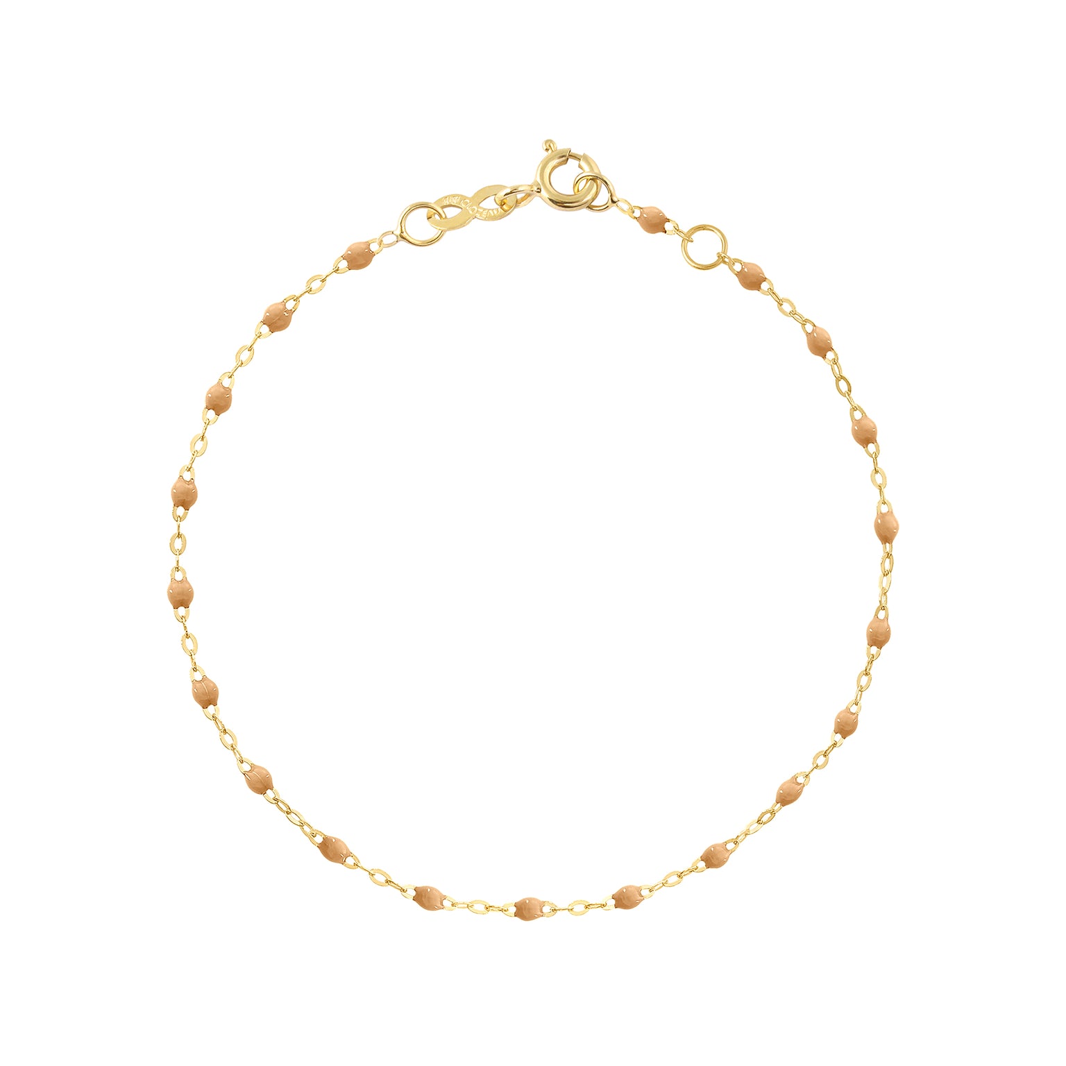 Classic Gigi Nude bracelet, Yellow Gold, 5.9