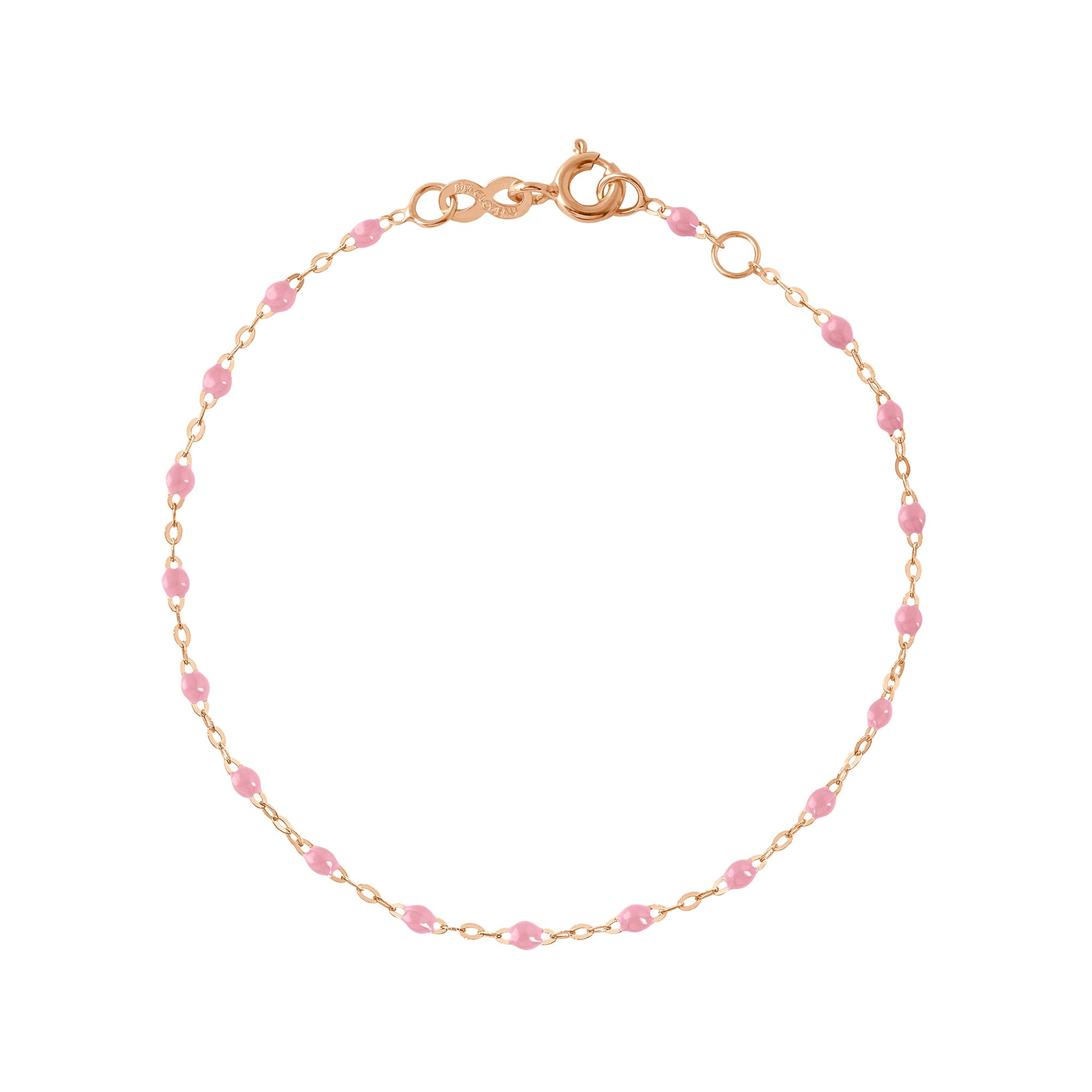 Gigi Clozeau - Classic Gigi Fuchsia bracelet, Rose Gold, 7.5"