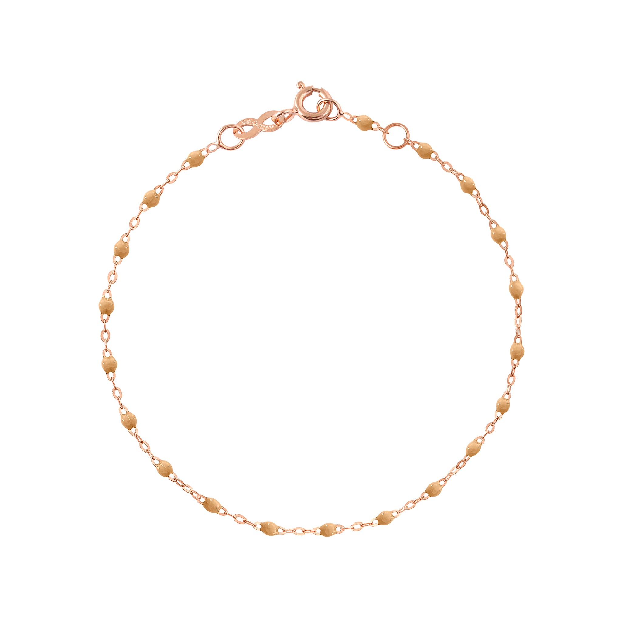 Gigi Clozeau - Classic Gigi Nude bracelet, Rose Gold, 5.9"