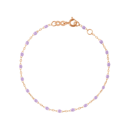 Gigi Clozeau - Baby Classic Gigi Lilac bracelet, Rose Gold, 5.1