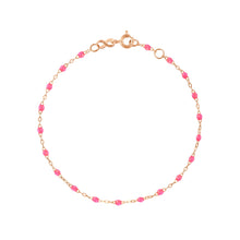 Gigi Clozeau - Baby Classic Gigi Pink bracelet, Rose Gold, 5.1"