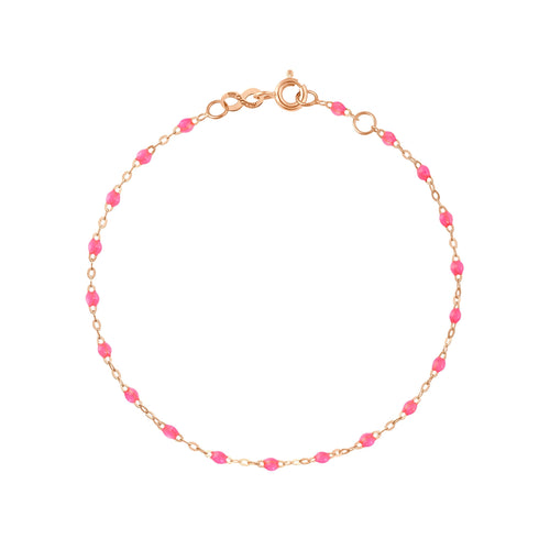 Gigi Clozeau - Baby Classic Gigi Pink bracelet, Rose Gold, 5.1