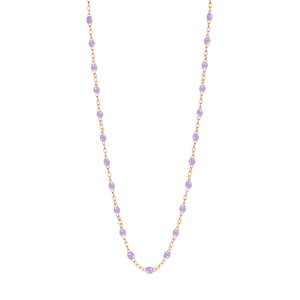 Gigi Clozeau - Child Classic Gigi Lilac necklace, Rose Gold, 13"