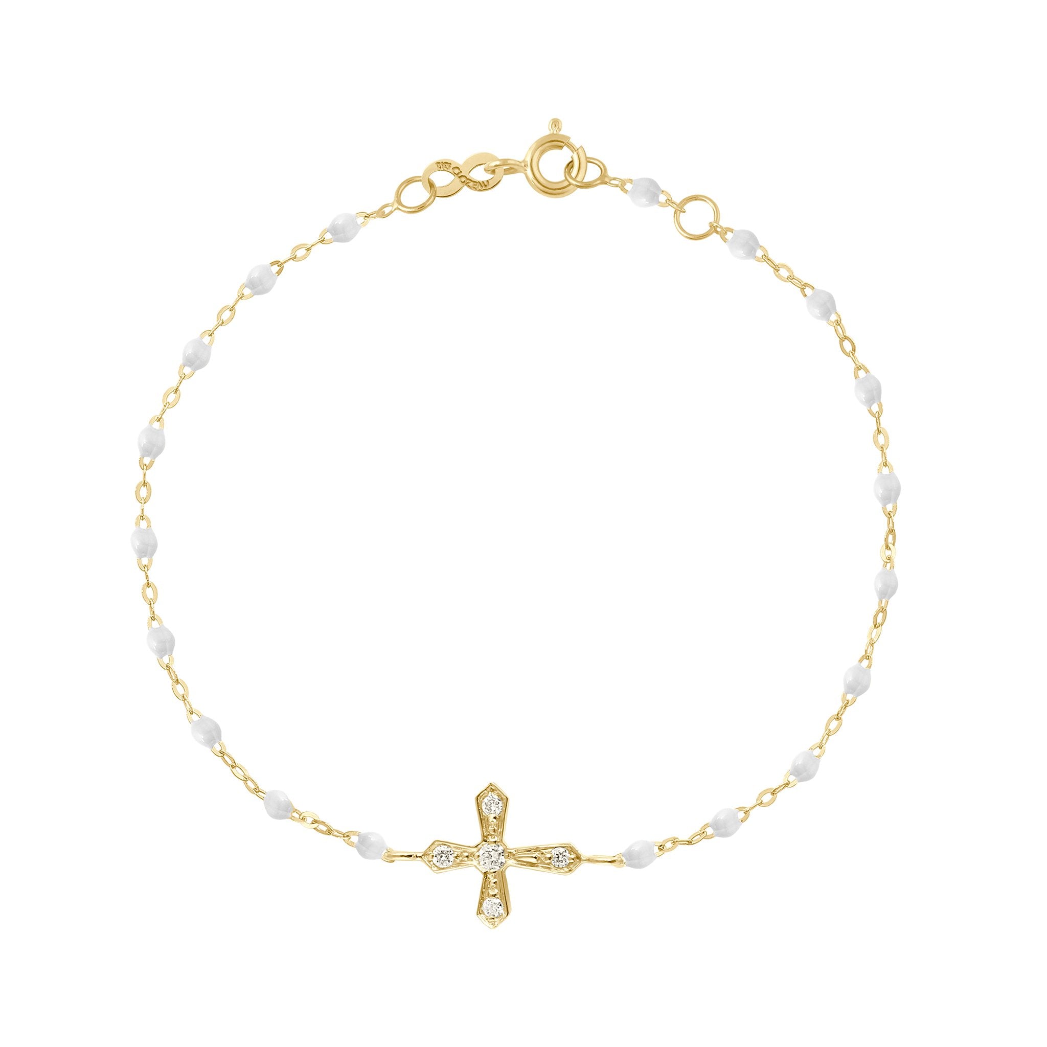 Saks Fifth Avenue 14K TriTone Gold Rosary Bracelet  ShopStyle
