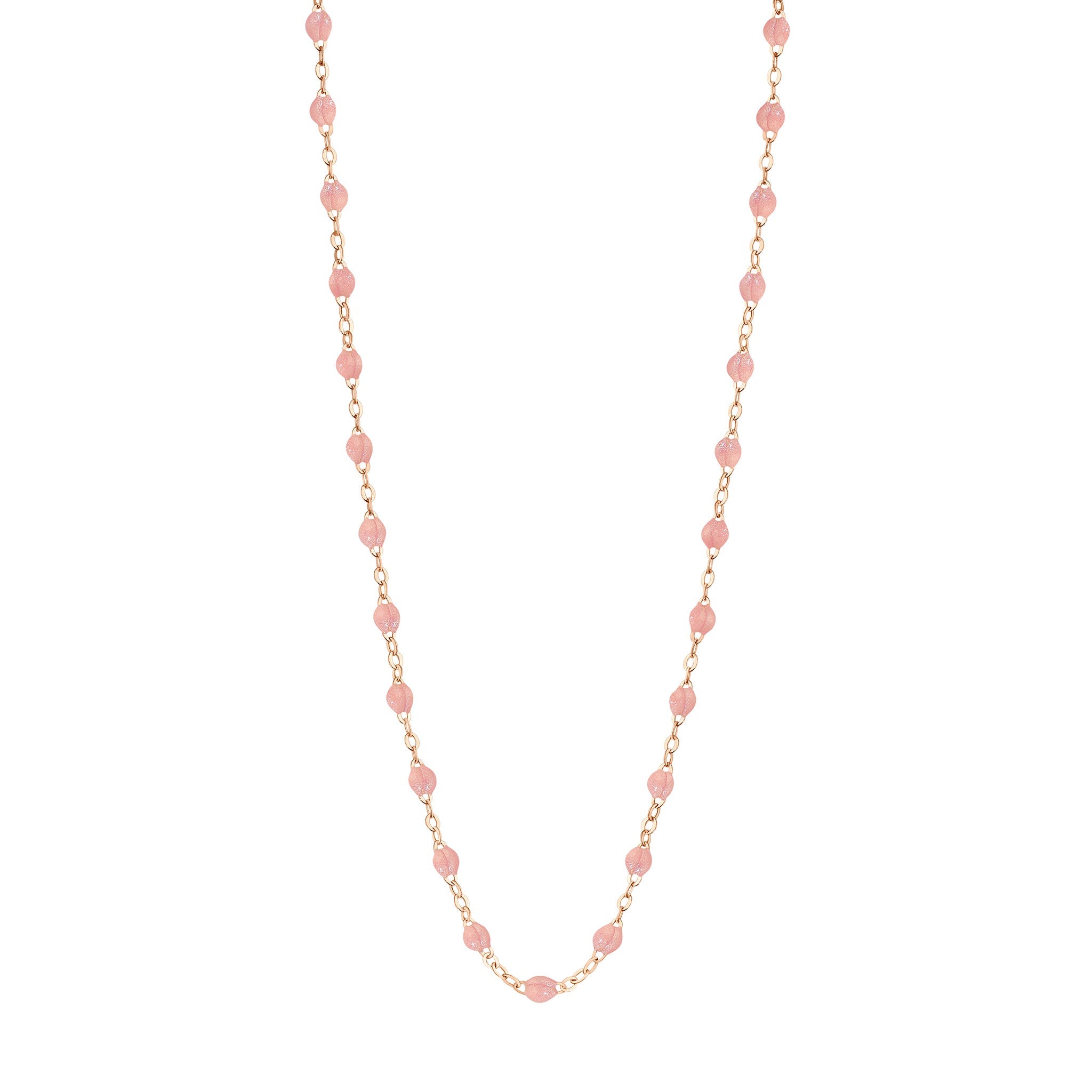 Gigi Clozeau - Classic Gigi Blush necklace, Rose Gold, 16.5"