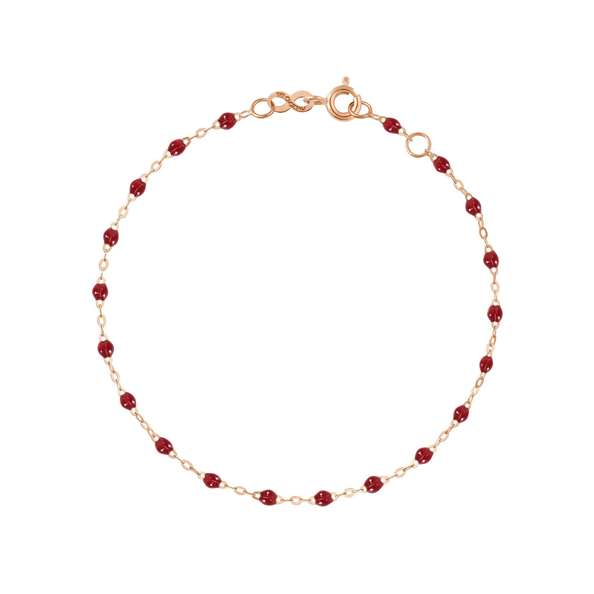 Classic Gigi Cherry bracelet, Rose Gold, 6.7