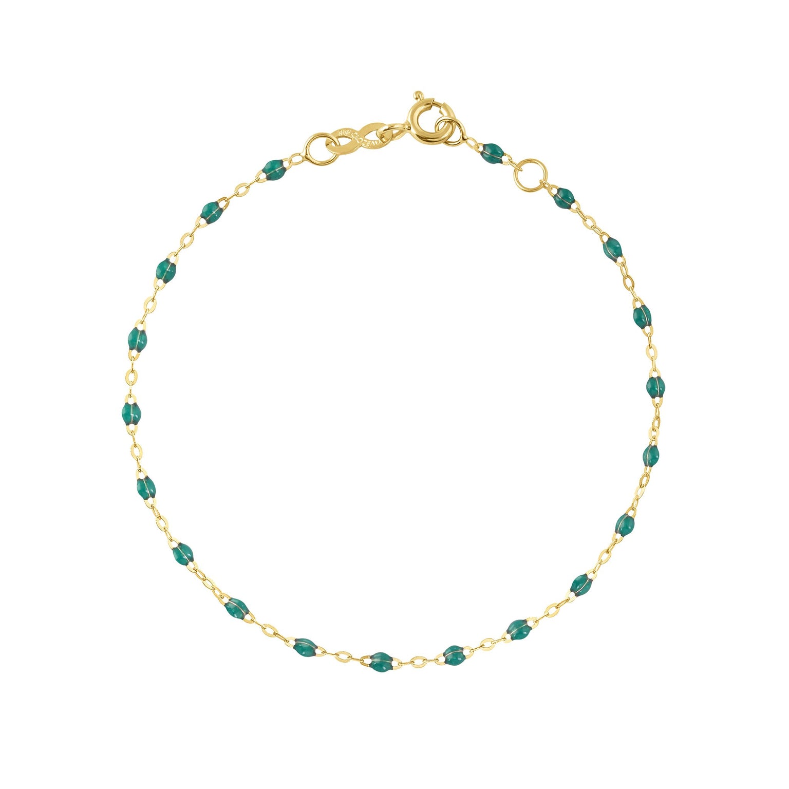 Classic Gigi White bracelet, Yellow Gold, 6.7 – Gigi Clozeau - Jewelry