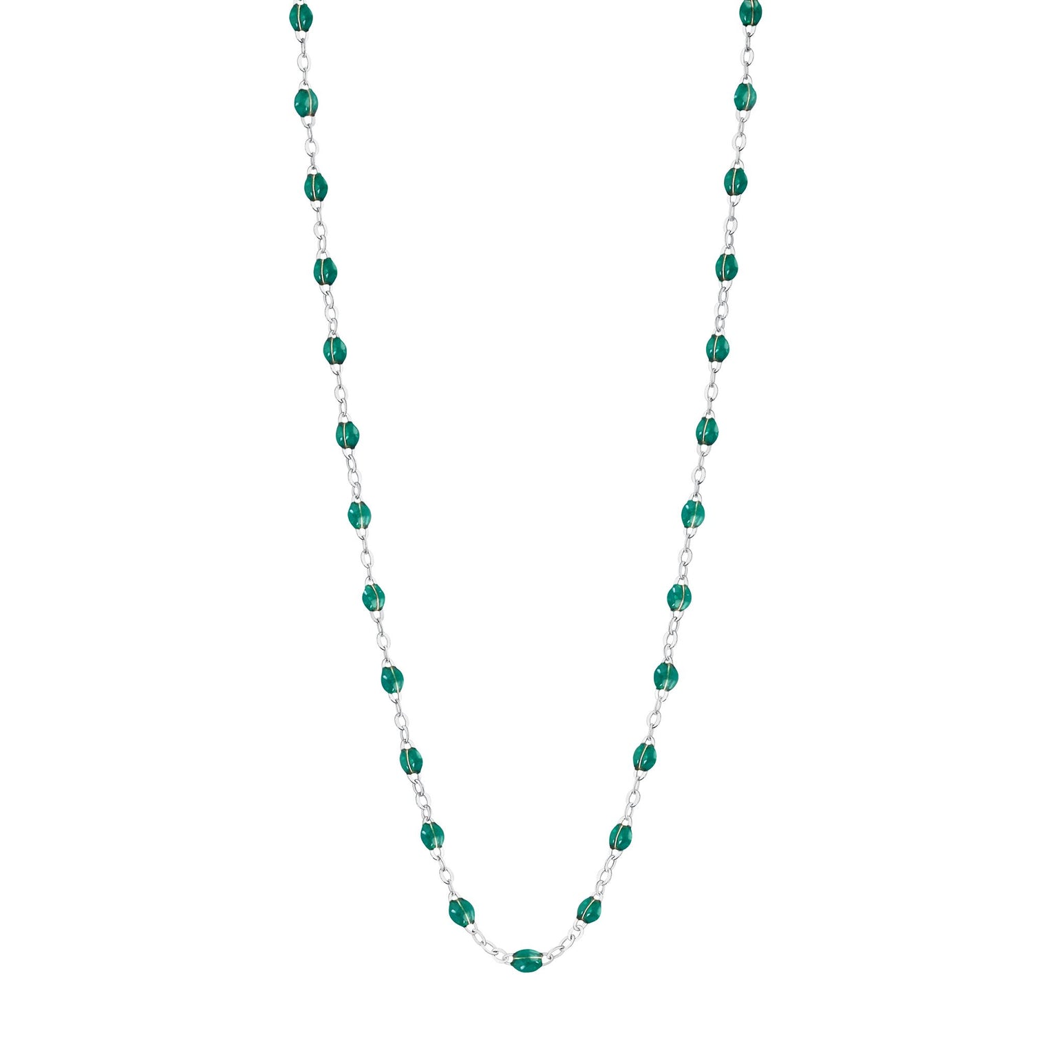 Beleza Necklace with Heart Emerald, I Diamond | 0.91 carats Heart Emerald  Heart Pendant in 14k White Gold | Diamondere